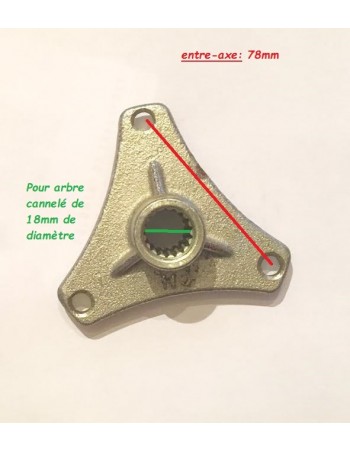 Moyeu de roue arrière Quad... 2