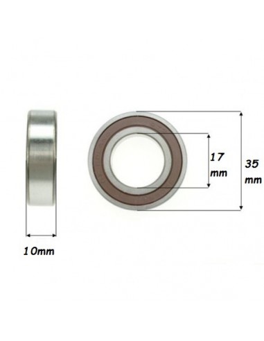 Roulement de roue Quad 6003 Roulement de roue Quad 6003