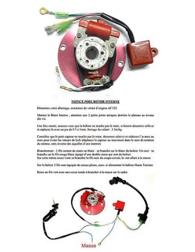 Allumage Rotor Interne Dirt Bike /...