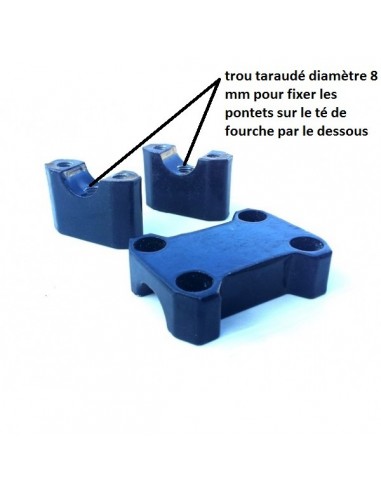 Pontet de guidon Dirt Bike - Modèle 2