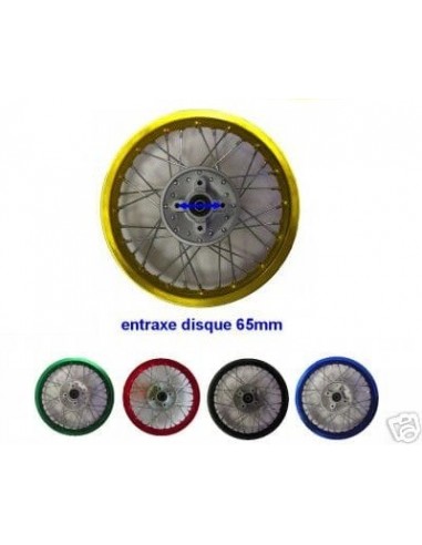 Jante 14 Pouces Avant Simple - Axe de...