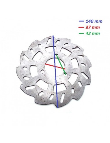 Disque de frein AV/ ARR 140mm Pocket... Disque de frein AV/ ARR 140mm Pocket...