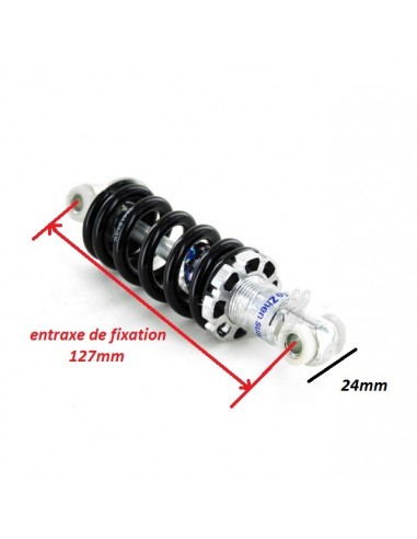 Amortisseur réglable Pocket Quad 125mm Amortisseur réglable Pocket Quad 125mm