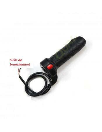 Poignée accélérateur...