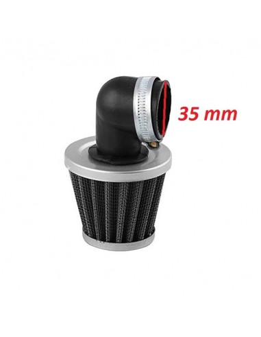 Filtre à Air Acier Coudé 90° Dirt... Filtre à Air Acier Coudé 90° Dirt...