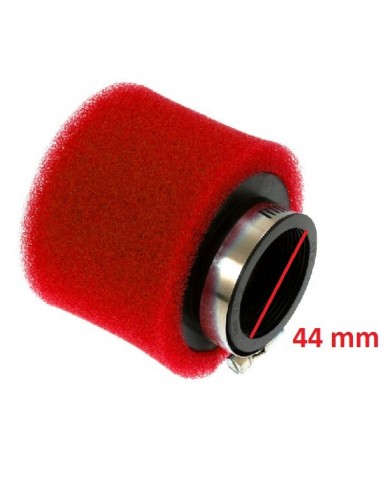 Filtre à air ⌀44mm Double mousse Dirt... Filtre à air ⌀44mm Double mousse Dirt...