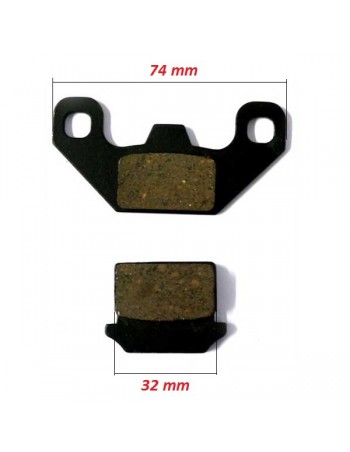 Plaquettes de freins Avant...