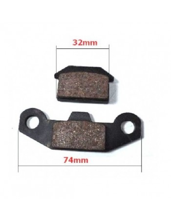 Plaquettes de freins Avant...