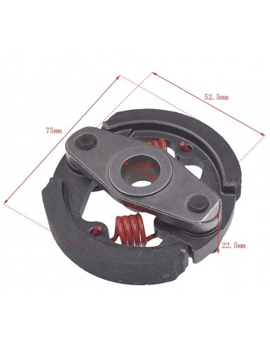 Embrayage Pocket bike - 2 ressorts ø10mm