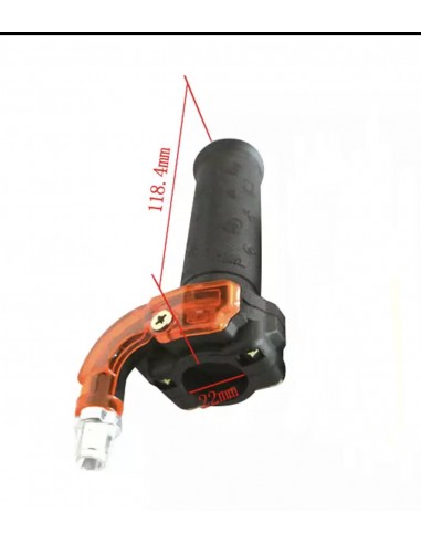 Poignée d'accélérateur Tirage rapide... Poignée d'accélérateur Tirage rapide...