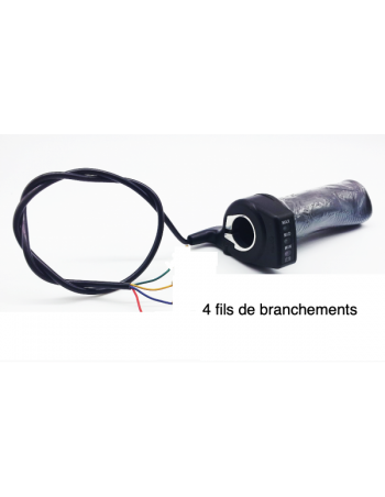 Poignée accélérateur...