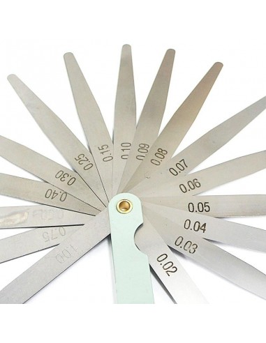 Jeu de cales / Jauge d'épaisseur 0,02... Jeu de cales / Jauge d'épaisseur 0,02...