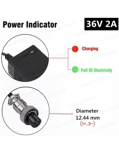 Chargeur 36V Pocket Bike / Quad... Chargeur 36V Pocket Bike / Quad...