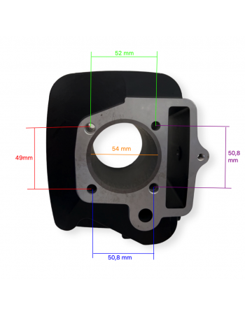 Cylindre Alu 54mm 125cc... 2