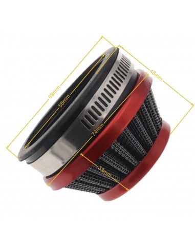 Filtre a air Acier Pocket Bike /...