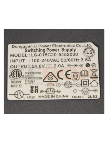 Chargeur 48V  LITHIUM Dirt Bike /... Chargeur 48V  LITHIUM Dirt Bike /...