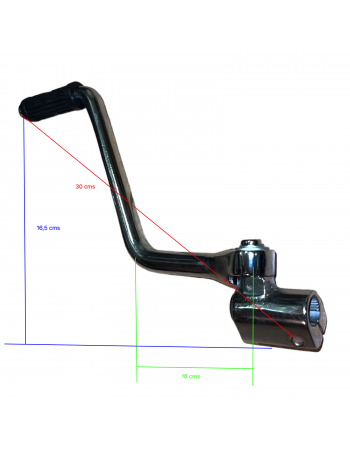 Kick Acier (Ø16 mm) 125 à... 2