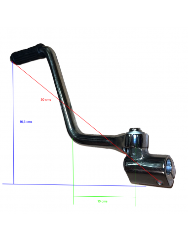 Kick Acier (Ø16 mm) 125 à 250cc Type...
