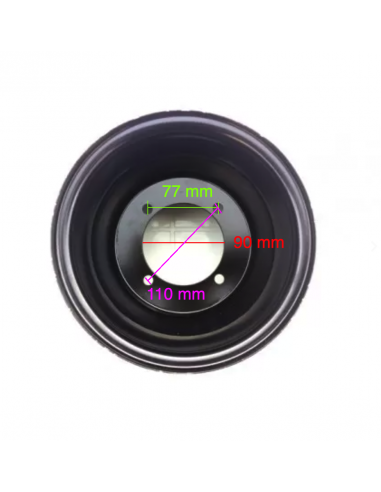 Jante 8 Pouces Arrière 4 trous Quad