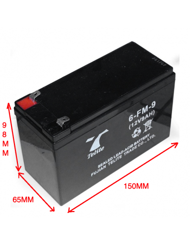 Batterie étanche 12V 9Ah 6-FM-9 Moto... Batterie étanche 12V 9Ah 6-FM-9 Moto...