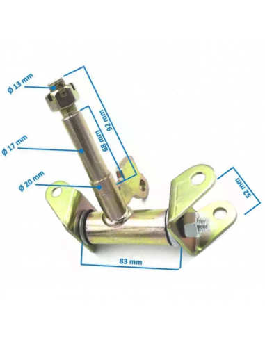 Fusée Avant droite complète Quad /... Fusée Avant droite complète Quad /...