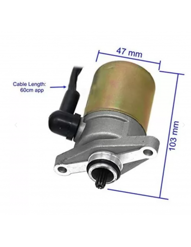 Démarreur 10 dents Quad / Scooter...
