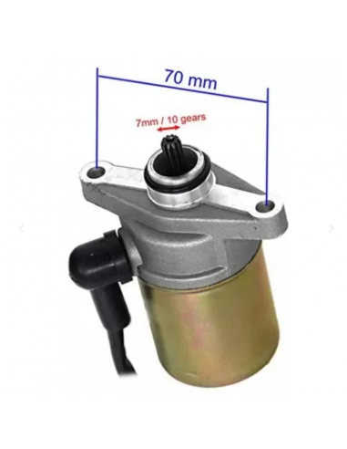 Démarreur 10 dents Quad / Scooter...