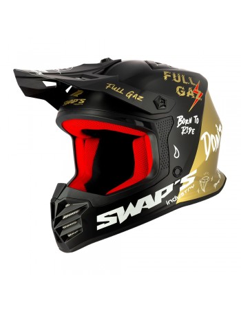 Casque Cross enfant SWAPS -...