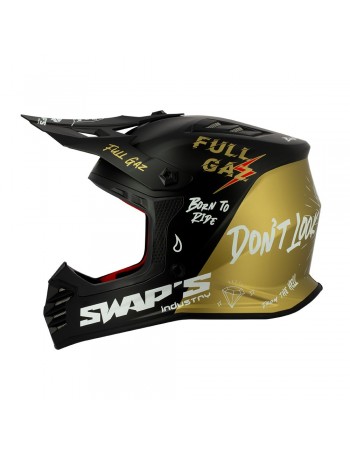 Casque Cross enfant SWAPS -... 2