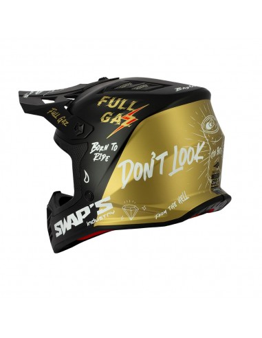 Casque Cross enfant SWAPS - Rock it...