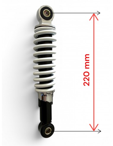 Amortisseur avant réglable 220mm Quad