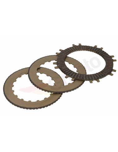 Kit de 3 disques garnis d'embrayage...