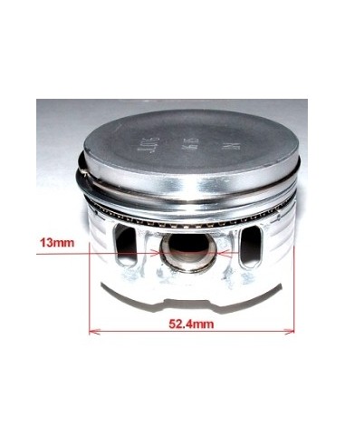 Kit Piston YX 125cc 52,4mm - Axe de 13mm Kit Piston YX 125cc 52,4mm - Axe de 13mm